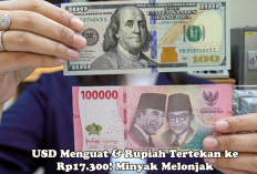 USD Menguat & Rupiah Tertekan ke Rp17.300! Minyak Melonjak, Ini Dampaknya ke Ekonomi RI