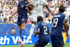 Miami Membara, Hujan Gol Warnai Laga Inggris Vs Prancis