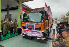 Gubernur Sumsel dan Pangdam II/Sriwijaya Lepas Bantuan Kemanusiaan untuk Korban Bencana Aceh Tamiang