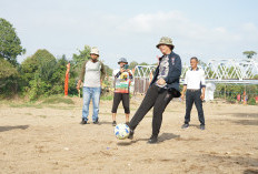 Pantai Sungai Ogan Jadi Lokasi Unik Mini Soccer Bonjer Cup 2024