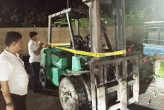 Kecelakaan Kerja Renggut Nyawa Karyawan Pabrik Karet, Terlindas Forklift Remnya Blong