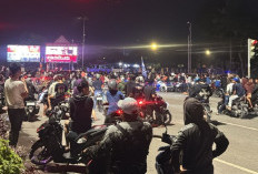 Malam Mencekam di Palembang, Diduga Geng Motor dan Balap Liar Serbu DPRD Sumsel, Puluhan Remaja Diamankan