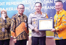 Ranking I Pengelolaan Keuangan Sistem CMS, Harryo: Semua ini Hasil Kerja Keras Jajaran Polrestabes Palembang