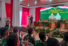 Danrem 044/GAPO Ingatkan Prajurit Kodim 0402/OKI-OI Jauhi Judi Online dan Narkoba