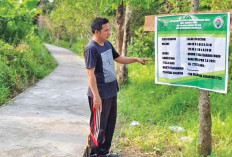 Masuk Dana Pokir Miliaran,  Bangun Jalan  Produksi dan Gedung Serbaguna, Desa Karang Waru
