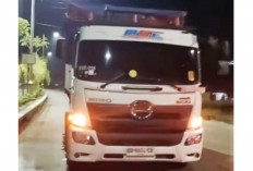 Terobos Pos Penjagaan, Truk Batu Bara Diduga Dikawal Polisi