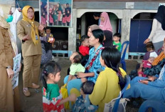 Tekan Stunting, Sosialisasi lewat Posyandu di Desa yang Belum Terjamah di Sirah Pulau Padang OKI