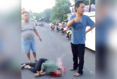 Rem Mendadak, Terpental ke Aspal, Kecelakaan Maut Tunggal di Martapura OKUT