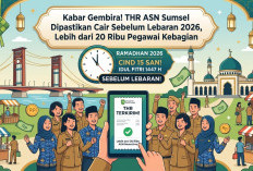 THR ASN Sumsel Dipastikan Cair Sebelum Lebaran 2026, Lebih dari 20 Ribu Pegawai Bakal Menerima
