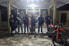Pelaku Curanmor di Tulung Selapan Ditangkap Saat Nekat Kendarai Motor Curian