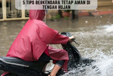 5 Tips Berkendara Tetap Aman di Saat Musim Hujan