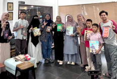 Satukan Pecinta Buku, Relima Perpusnas RI Lokus Muara Enim Luncurkan Gedebook