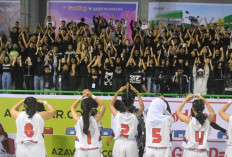 Totalitas,  Suporter SMANTA Palembang Dukung Tim Kesayangan Sampai Akhir 