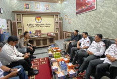 Kapolres Banyuasin AKBP Ruri Prastowo Silaturahmi Dengan Penyelenggara Pemilu