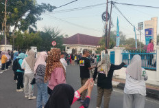 Uji Coba Car Free Day di Taman Kota Kayuagung Disambut Antusias