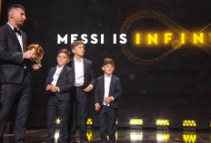 TERHARU, Messi Ungkap Kata-Kata Ini Usai Jadi Pemenang Ballon d'Or 2023