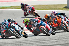Ramadhipa Raih Podium Perdana di Moto3 Junior Barcelona