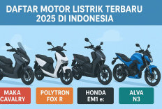 Daftar Motor Listrik Terbaru 2025 di Indonesia: Teknologi, Desain, dan Pilihan Konsumen