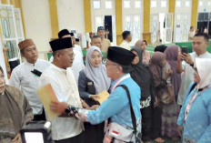 Penuh Haru,  JCH OI-Prabumulih Berangkat ke Embarkasi Palembang