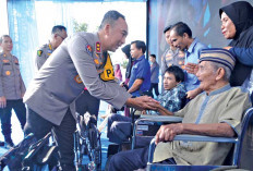 Hadiri Puncak Acara Baksos Kesehatan HUT Ke-80 Bhayangkara, Ini Pesan Kapolda Sumsel