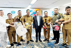 Siaga Karhutla, OKI Dibantu Menteri LH Sarpras Rp1,5 M