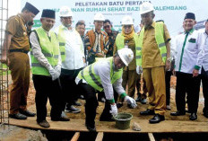 Peletakan Batu Pertama Rumah Sehat Baznas di Sako: Babak Baru Layanan Kesehatan Umat di Palembang
