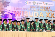 Poltekkes Kemenkes Palembang Wisuda 913 Lulusan Terbaik