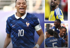 Les Bleus Mengamuk, Mbappe Samai Rekor Messi Usai Bungkam Swedia Tiga Gol Tanpa Balas 