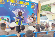 Anak TK Geruduk Kator Satlantas Polres Prabumulih