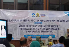 Workshop dan Silaturahmi Dosen MPK Unsri: Persiapan Perangkat Pembelajaran Awal Semester