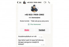 Penipuan WhatsApp Berkedok Pejabat 