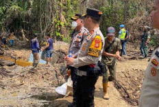 Kapolres Muba Tutup Sumur Minyak Ilegal Akibat Kendala Pembongkaran Pipa