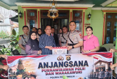 Wujud Penghormatan Pengabdian Senior, Polres Prabumulih Kunjungi Purnawirawan dan Warakawuri