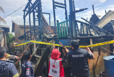 Satu Unit Motor dan Emas 5 Suku Milik Abu Hasan Hangus Terbakar Saat Rumah Dilalap Api