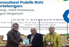 Gelar Konsultasi Publik RUU Perlelangan di Tower FH Unsri, Hadir Direktur Lelang dan Dekan Prof Joni Emirzon