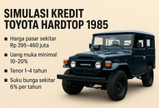 Simulasi Kredit Mobil Bekas Toyota Hardtop 1985: Mobil Klasik, Cicilan Realistis