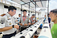 Libatkan Warga Binaan, Dukung Ketahanan Pangan, Rutan Kelas IIB Tanam Pakcoy Hidroponik