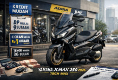 Simulasi Yamaha XMAX 250 Model 2026, Angsuran Cuma 1 Jutaan