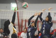 Tim Voli Sumsel Putra-Putri Tumbang di Pornas Korpri XVII 2025, Pelatih Janji Evaluasi Total