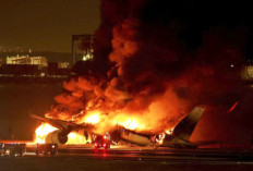 Pesawat Japan Airlines Tabrakan 367 Penumpang Dievakuasi, 5 Tewas dari Awak Pesawat Penjaga Pantai