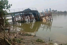 Rumah Pompa Ambrok Tenggelam di Sungai: Krisis Infrastruktur di Banyuasin