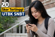 20 Skor Tertinggi UTBK SNBT, Peserta 2026 Segera Cek!