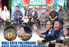WALI KOTA PALEMBANG RATU DEWA DORONG EKONOMI LOKAL LEWAT CAR FREE NIGHT