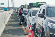 Terbanyak, Pemudik Masuk Tol Palembang, Tembus 98.227 Kendaraan, Menuju Arah Prabumulih