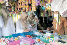 Polri Lakukan Penyelidikan, Puskes Sosialisasi Jajanan