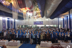 DPD PAN OKI Gelar Rakerda, Lantik Pengurus DPC dan Kukuhkan Relawan Iskandar SE
