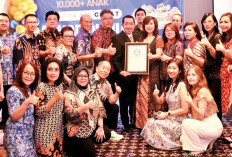 Pelajar Sumsel Ikut Catatkan Rekor Dunia, Melalui Sempoa SIP Indonesia