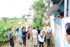 Hujan Deras Picu Longsor di Prabumulih, Deretan Rumah Warga Terancam Ambruk