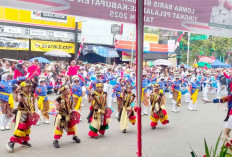 Ajang Memupuk Kebersamaan-Cinta Tanah Air, Ratusan Pelajar Ikuti Lomba Baris Berbaris dan Drum Band 