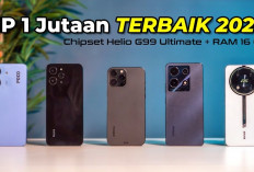 Murah Meriah! Inilah 10 Ponsel Terbaru Harga 1 Jutaan dengan Spek Gahar dan Baterai Jumbo, Sudah Punya?